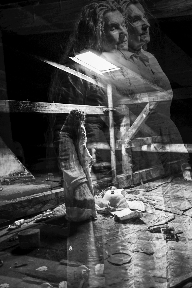 Fotografia dokumentalna- Czesława Włuka- Pani o czerwonych włosach