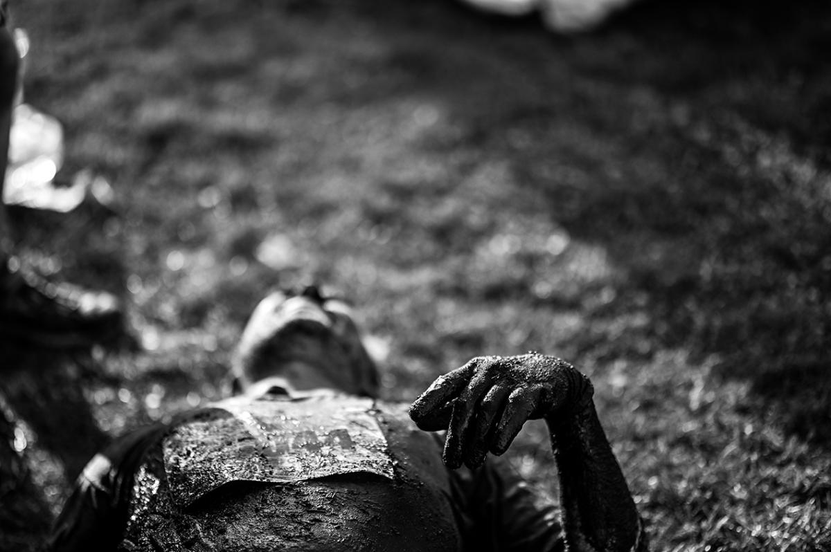 Fotografia reportażowa, Katorżnik- Czesława Włuka- Pani o czerwonych włosach