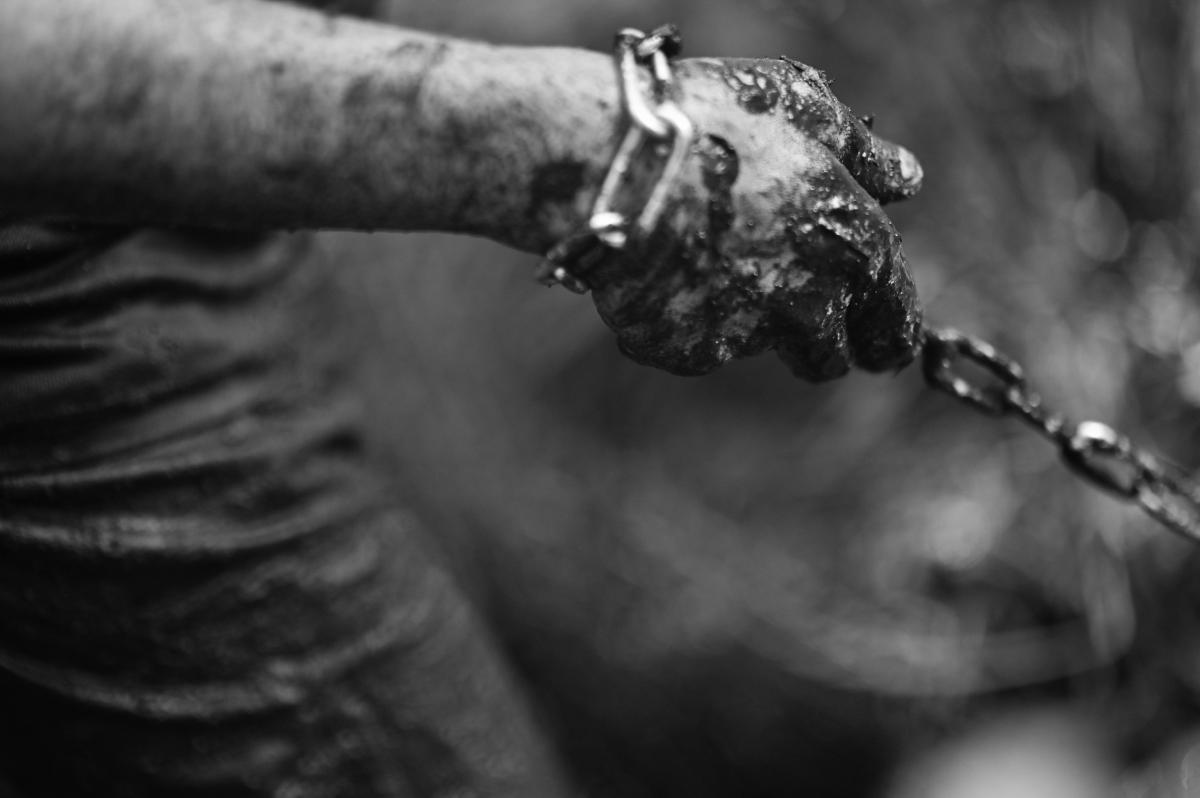 Fotografia reportażowa, Katorżnik- Czesława Włuka- Pani o czerwonych włosach