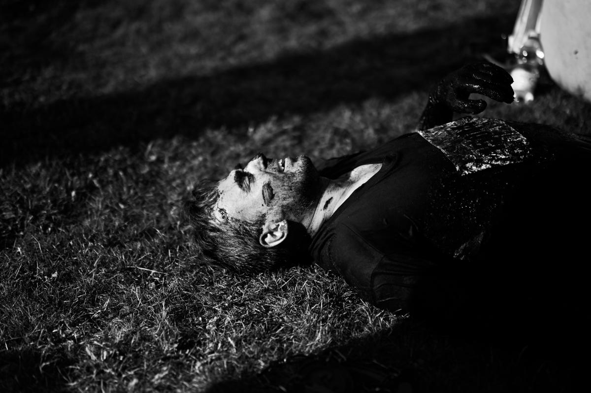 Fotografia reportażowa- Czesława Włuka- Pani o czerwonych włosach