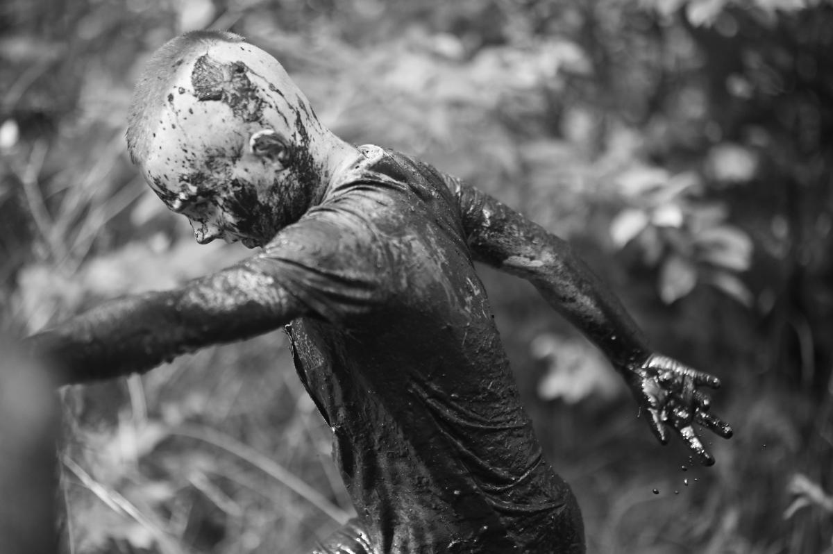 Fotografia reportażowa- Czesława Włuka- Pani o czerwonych włosach