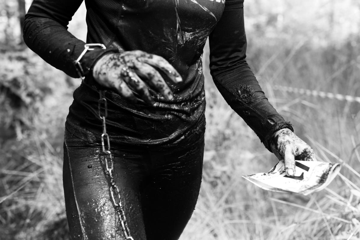 Fotografia reportażowa- Czesława Włuka- Pani o czerwonych włosach