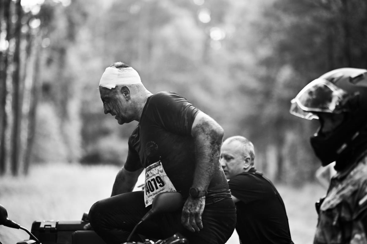 Fotografia reportażowa- Czesława Włuka- Pani o czerwonych włosach