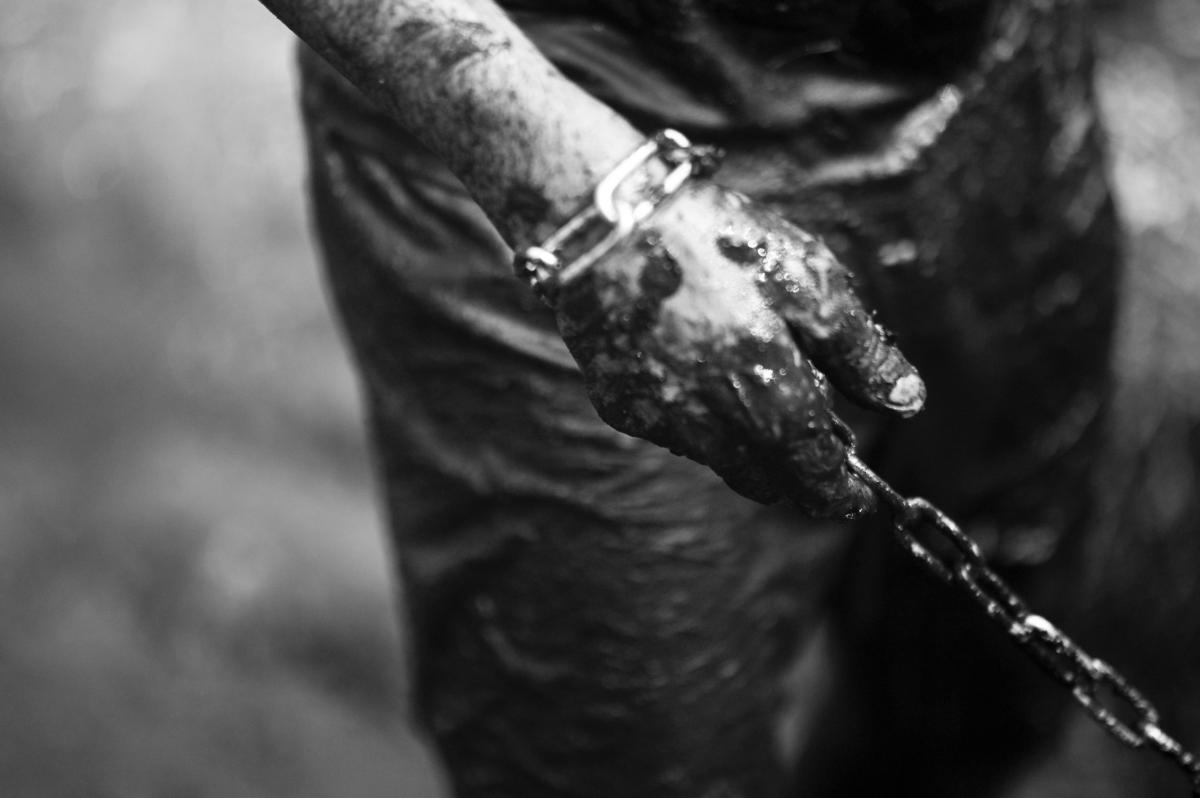 Fotografia reportażowa- Czesława Włuka- Pani o czerwonych włosach