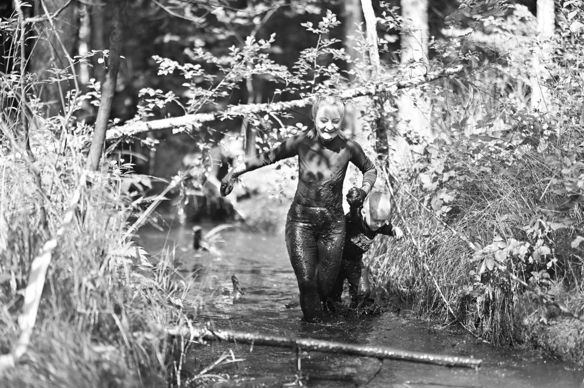 Fotografia reportażowa- Czesława Włuka- Pani o czerwonych włosach