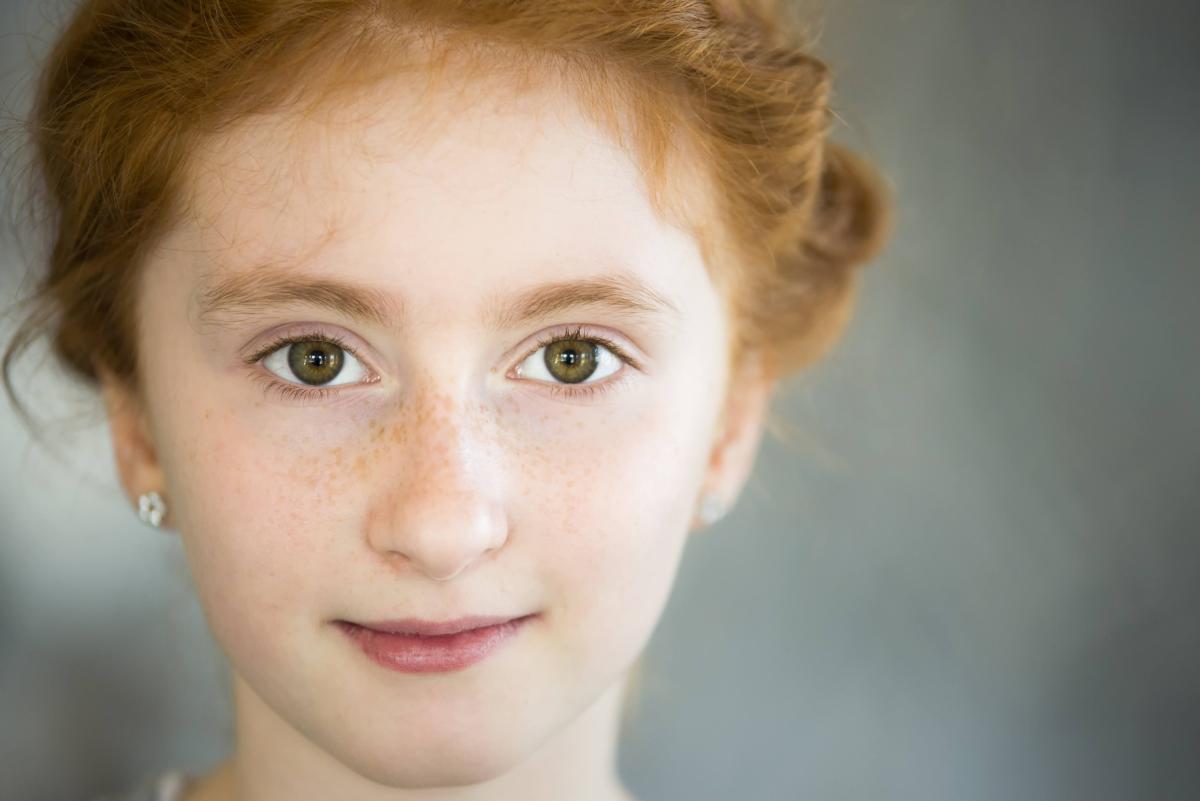 Fotografia portretowa- Czesława Włuka- Pani o czerwonych włosach