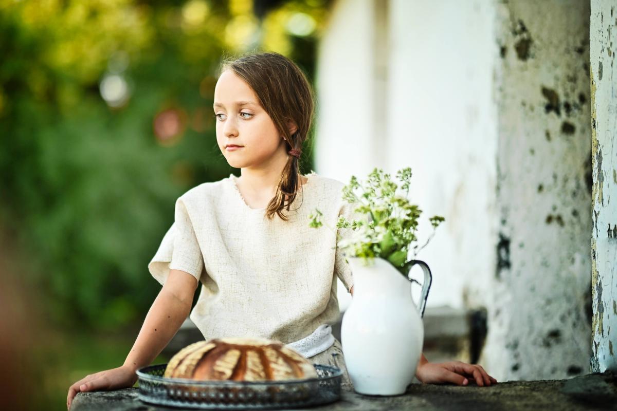 Fotografia reklamowa, plener- Czesława Włuka- Pani o czerwonych włosach
