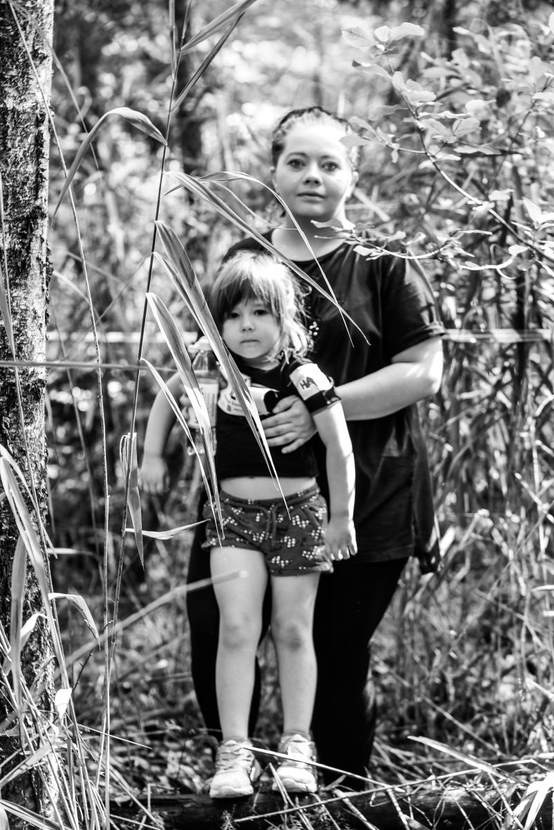 Fotografia reportażowa, Katorżnik- Czesława Włuka- Pani o czerwonych włosach