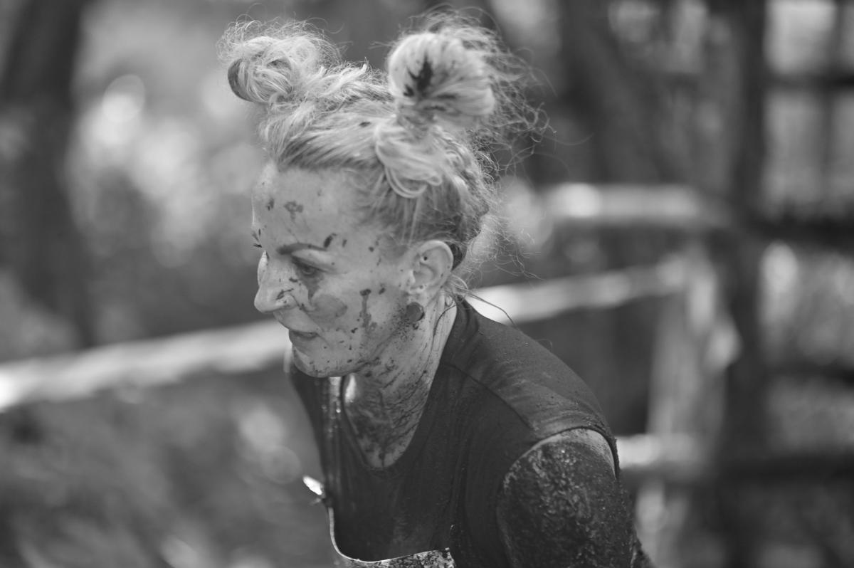 Fotografia reportażowa- Czesława Włuka- Pani o czerwonych włosach