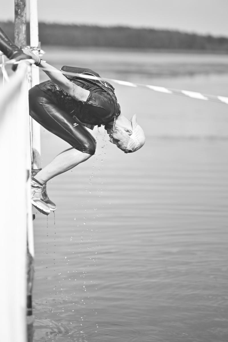 Fotografia reportażowa- Czesława Włuka- Pani o czerwonych włosach