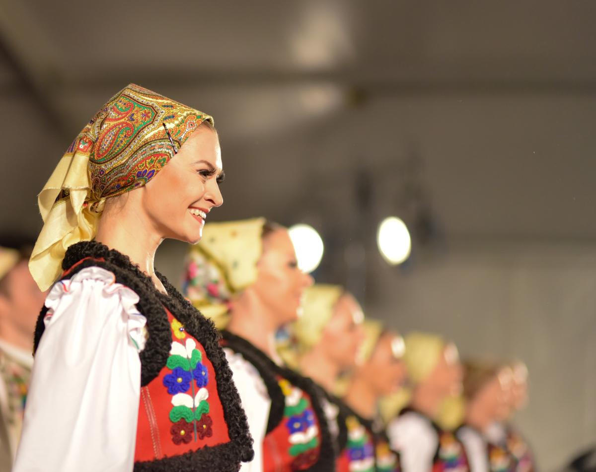 Fotografia reportażowa- Czesława Włuka- Pani o czerwonych włosach