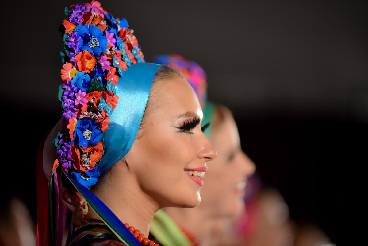 Fotografia reportażowa- Czesława Włuka- Pani o czerwonych włosach