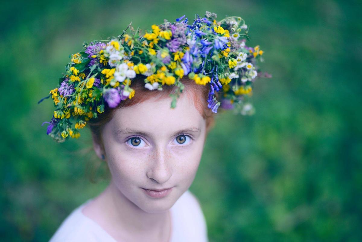 Fotografia portretowa- Czesława Włuka- Pani o czerwonych włosach