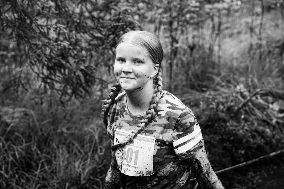 Fotografia reportażowa- Czesława Włuka- Pani o czerwonych włosach