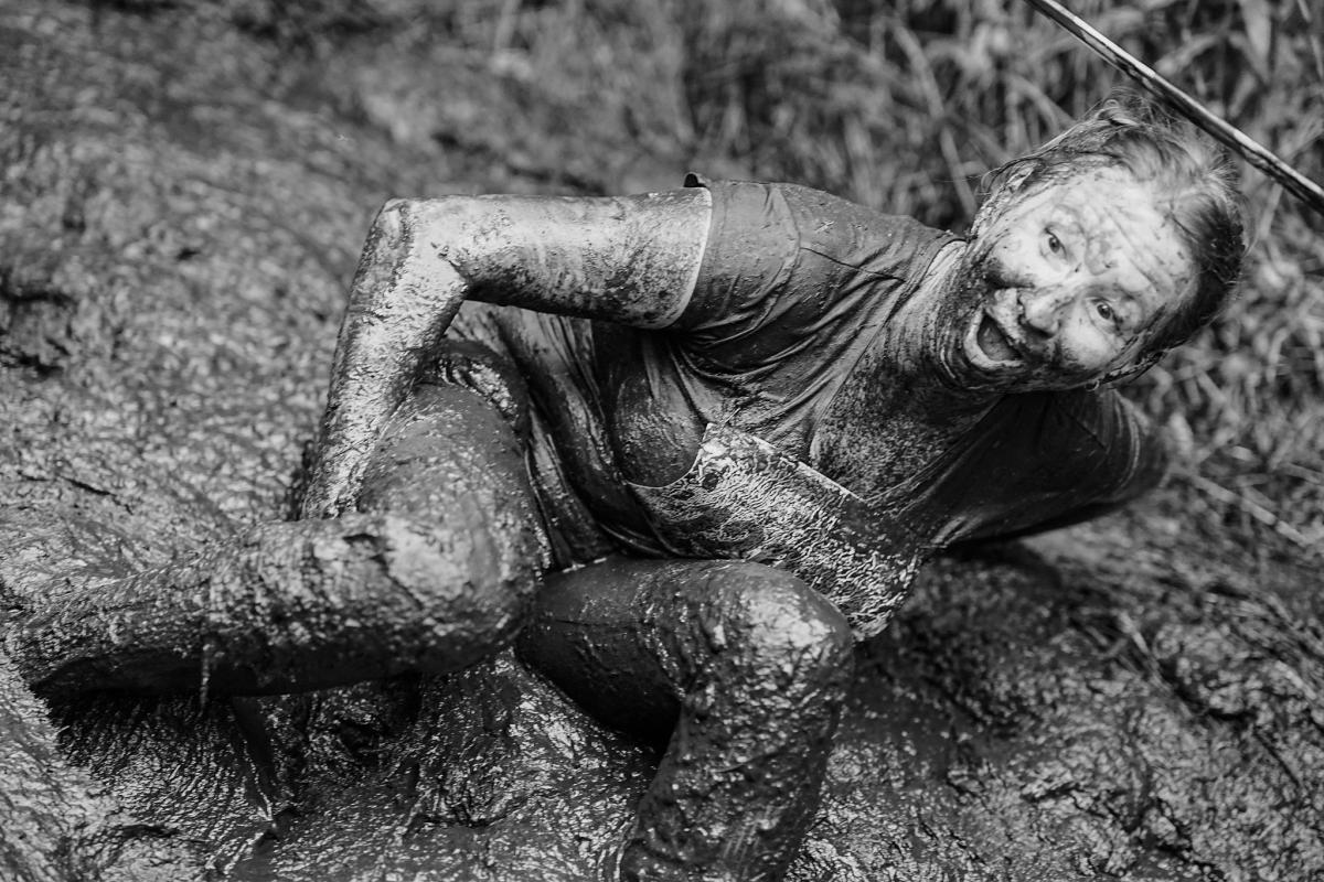 Fotografia reportażowa- Czesława Włuka- Pani o czerwonych włosach