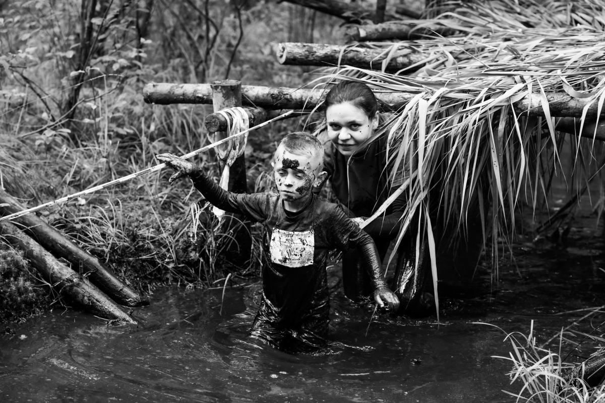 Fotografia reportażowa- Czesława Włuka- Pani o czerwonych włosach