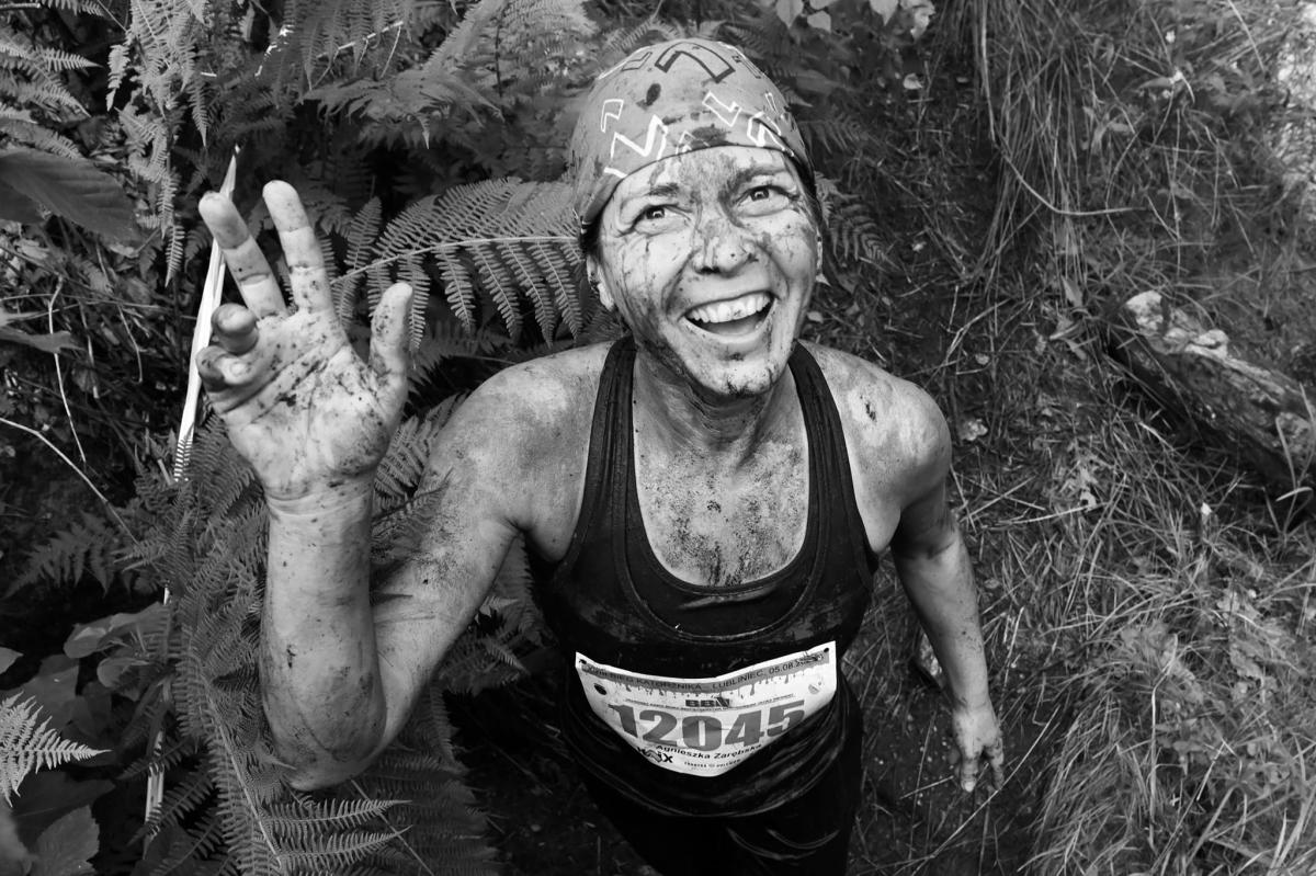 Fotografia reportażowa- Czesława Włuka- Pani o czerwonych włosach