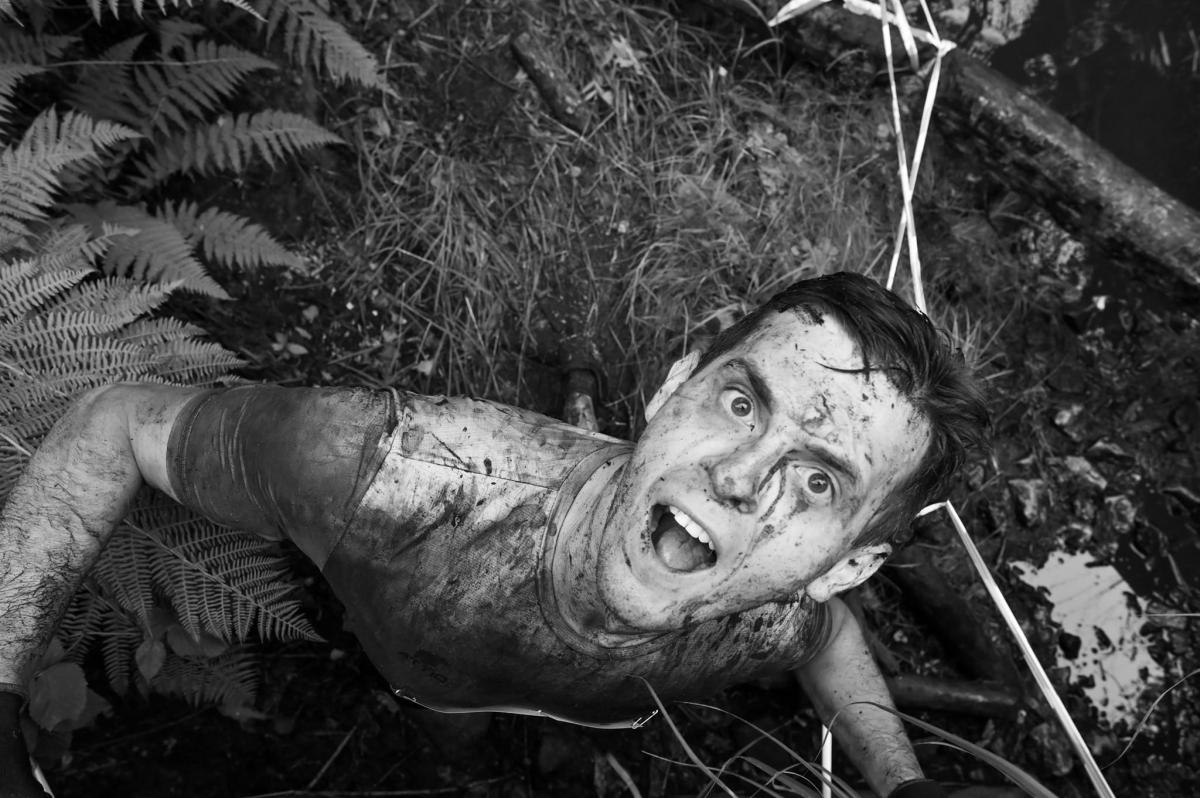 Fotografia reportażowa- Czesława Włuka- Pani o czerwonych włosach