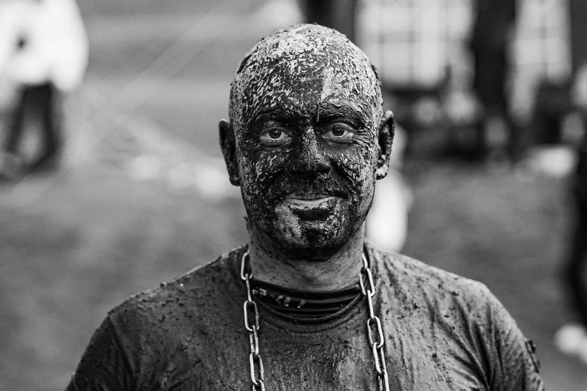 Fotografia reportażowa- Czesława Włuka- Pani o czerwonych włosach