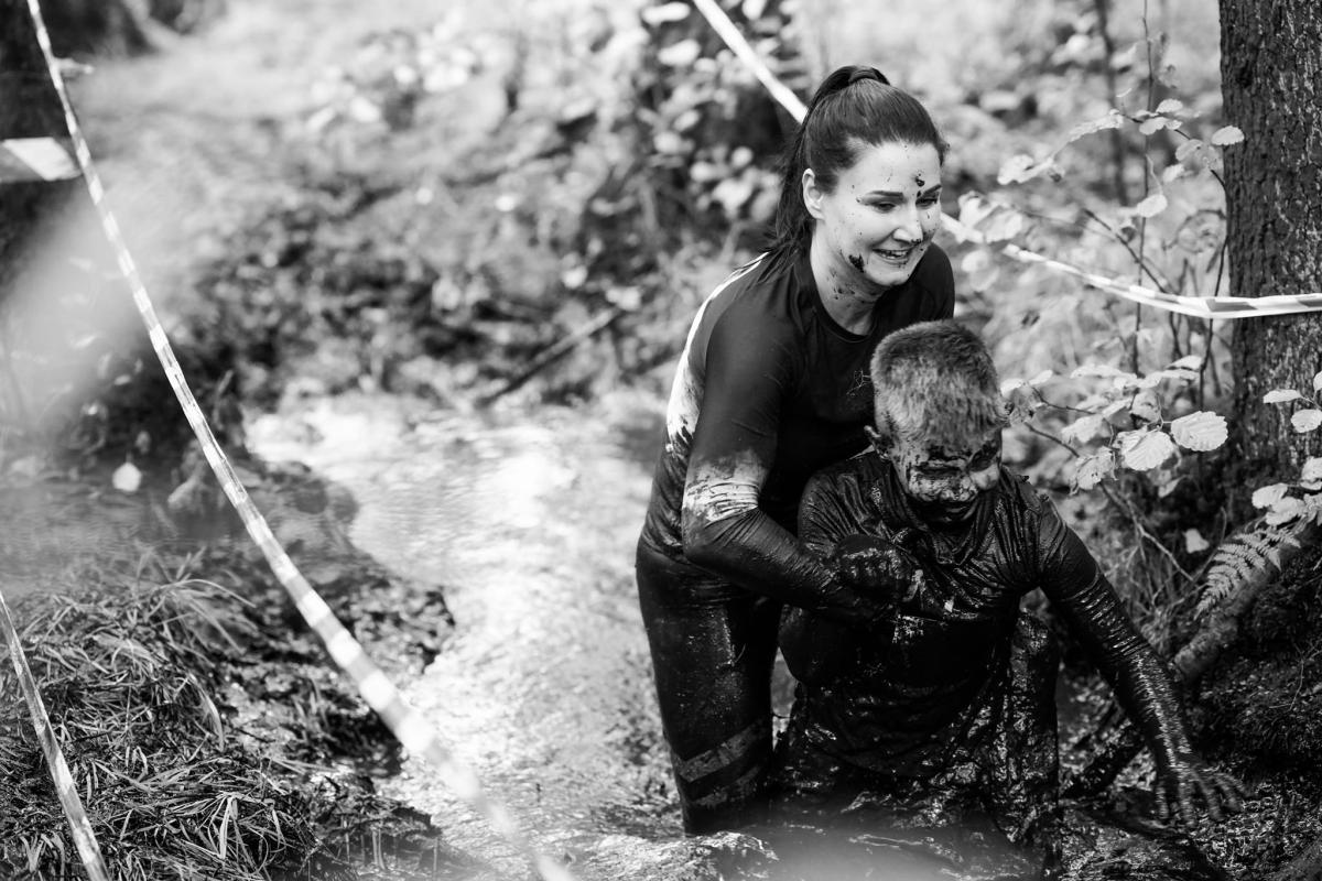 Fotografia reportażowa- Czesława Włuka- Pani o czerwonych włosach