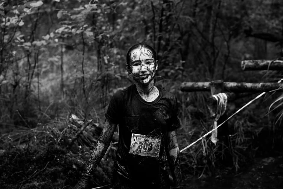 Fotografia reportażowa- Czesława Włuka- Pani o czerwonych włosach