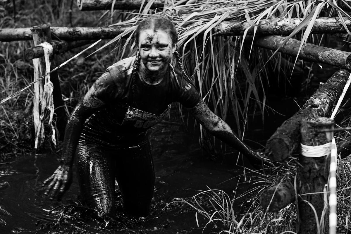 Fotografia reportażowa- Czesława Włuka- Pani o czerwonych włosach