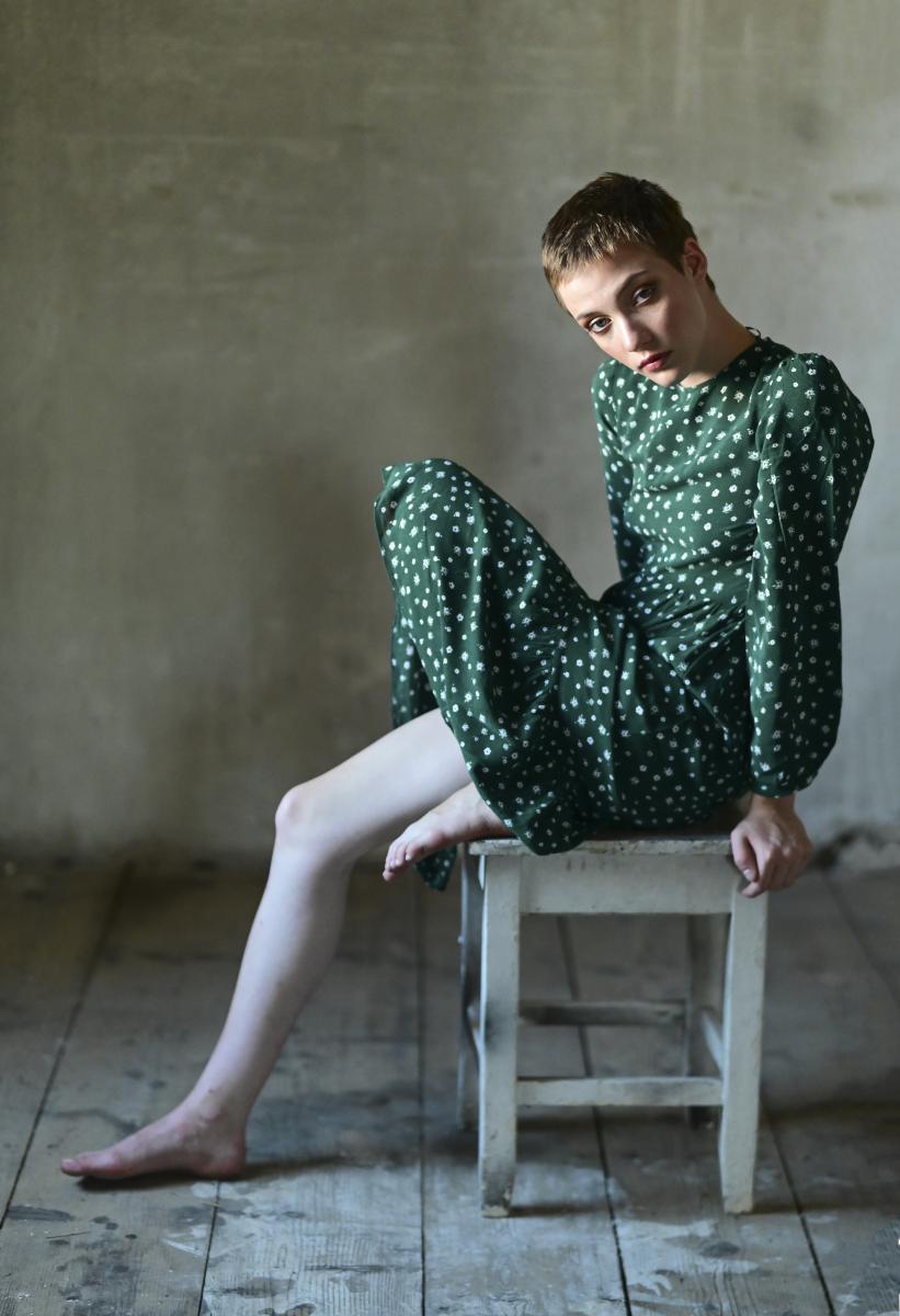 Fotografia portretowa- Czesława Włuka- Pani o czerwonych włosach