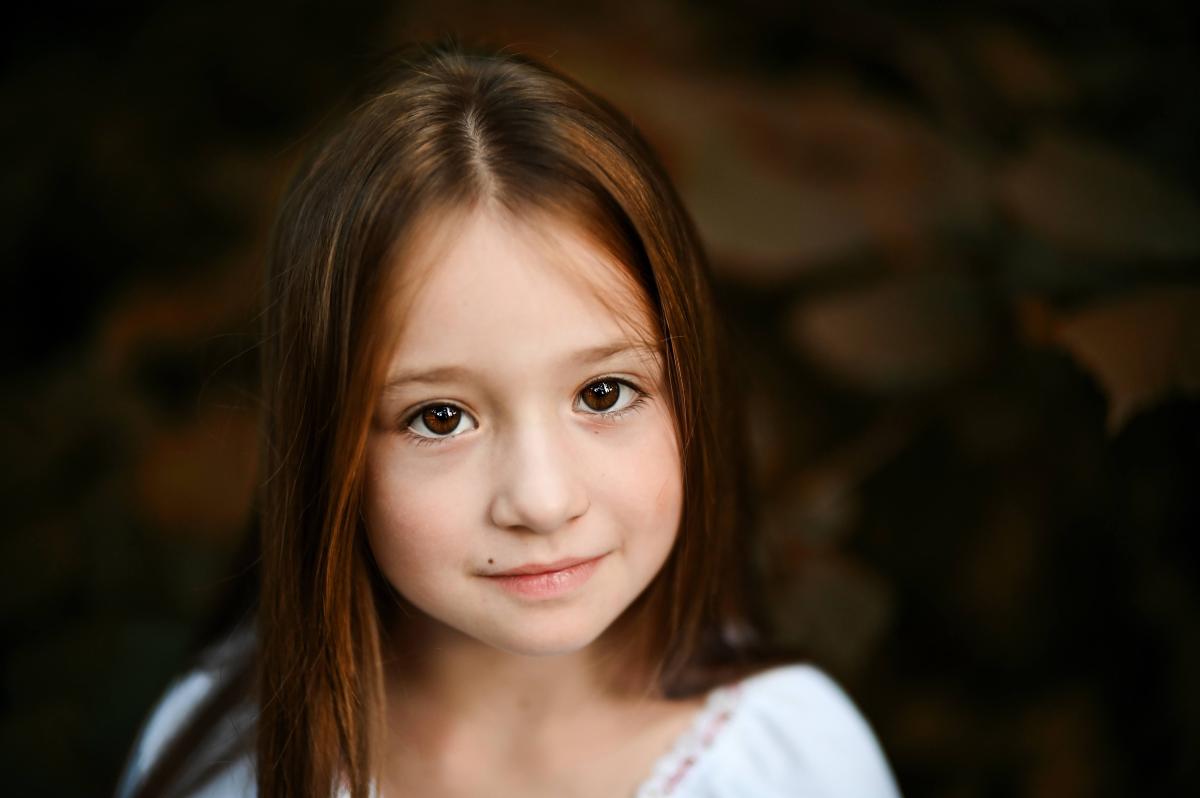 Sesja portretowa, plenerowa- Czesława Włuka, Pani o czerwonych włosach