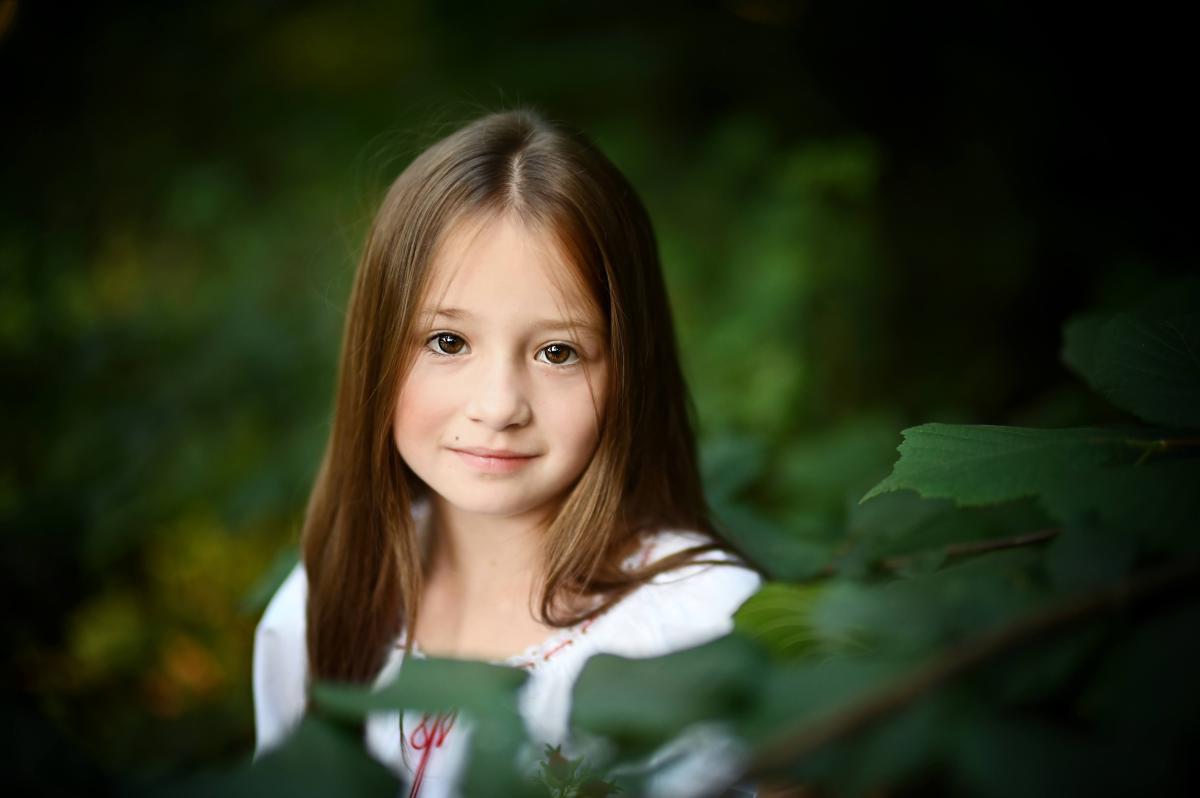 Sesja portretowa, plenerowa- Czesława Włuka, Pani o czerwonych włosach