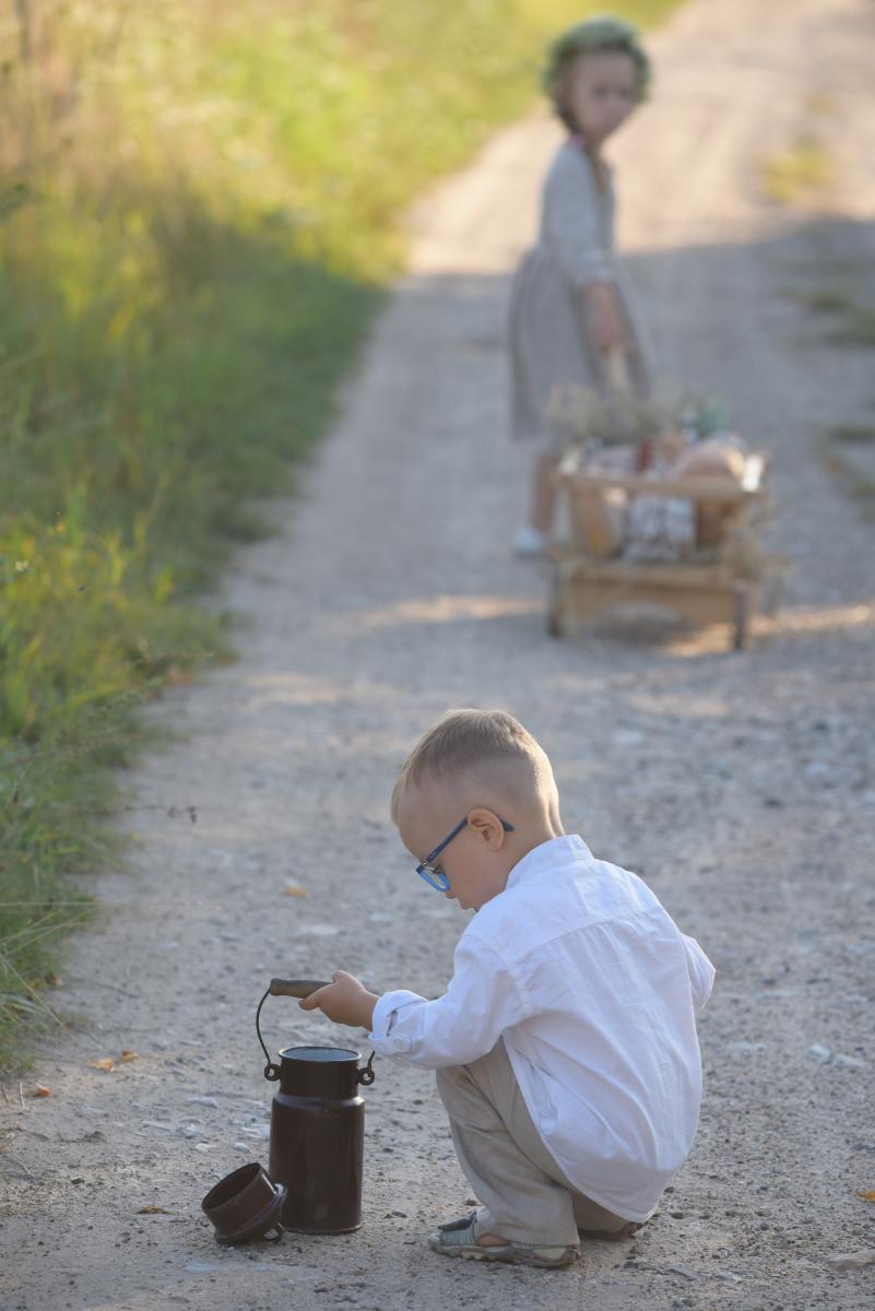 Fotografia reklamowa, plener- Czesława Włuka, Pani o czerwonych włosach