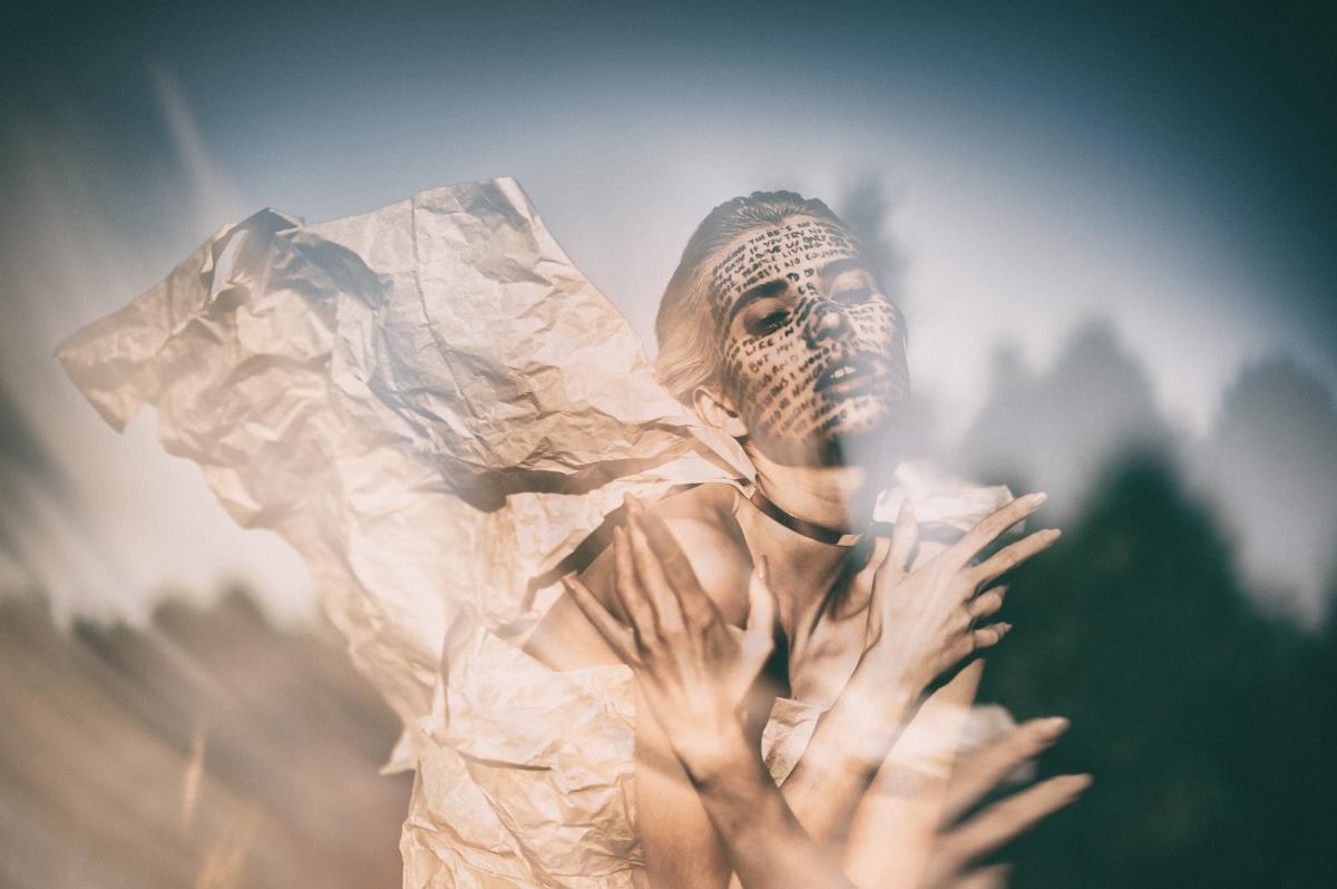 Czesława Włuka- Pani o czerwonych włosach, fotograf Lubliniec